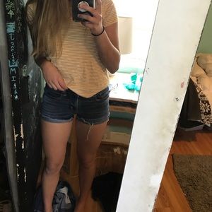 American eagle high rise shorts